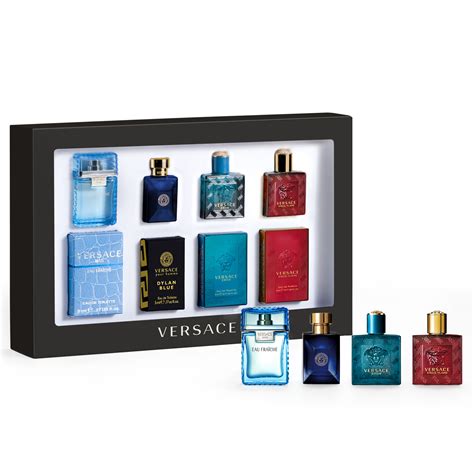 versace man gift sets|mini men's aftershave sets.